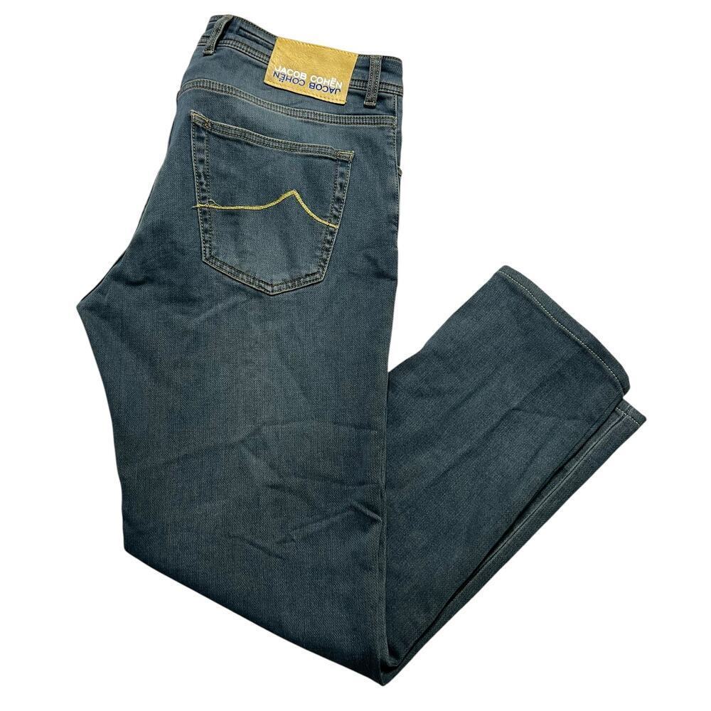 JACOB COHEN Men’s SCOTT Handcrafted High Quality‎ Luxury Denim Jeans - 35